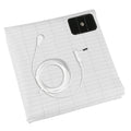 Grounding Bed Sheet 90% Organic Cotton & 10% Pure Silver Fiber Grounding Mat with Grounding Cable Conductive Sheet Earthing Mat